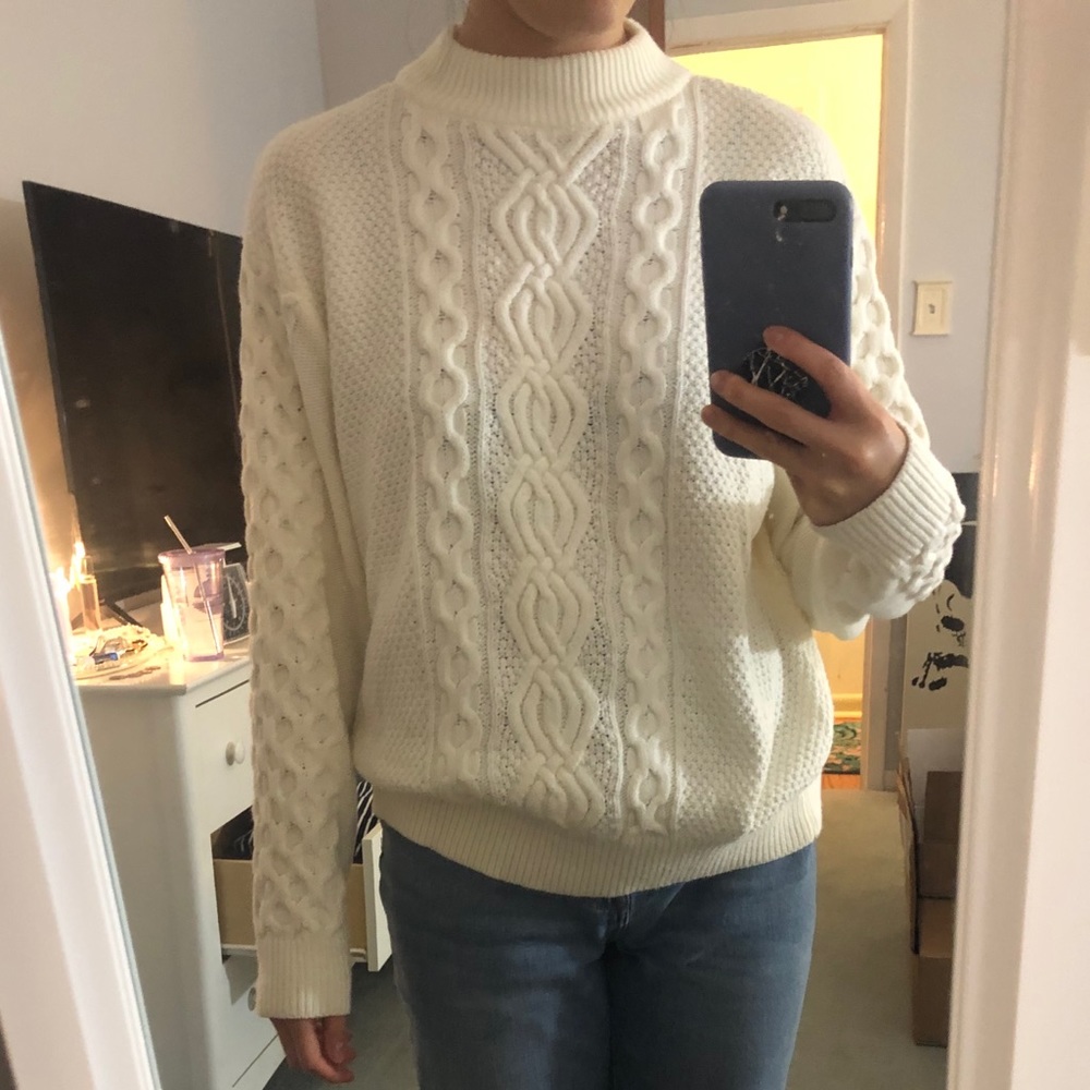 UO Cable knit sweater